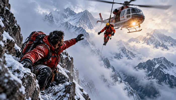 Trapped on the Mountain – The Story of Neil