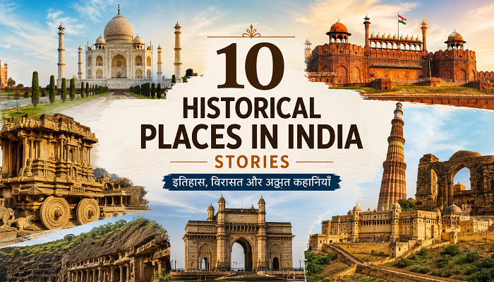 10 Historical Places in India stories