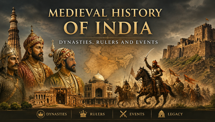 Medieval History of India: Dynasties, Rulers and Events