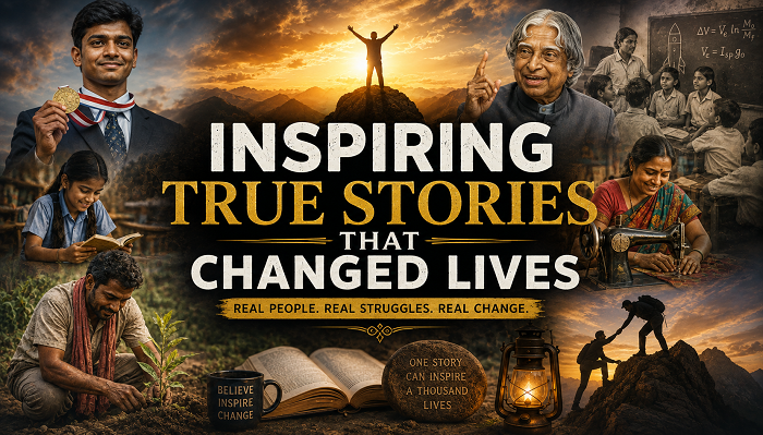 Inspiring True Stories That Changed Lives