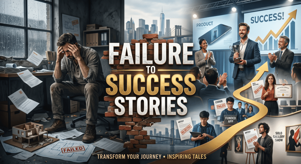 Failure to Success Stories