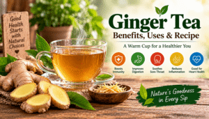 Ginger Tea Benefits Uses Recipe