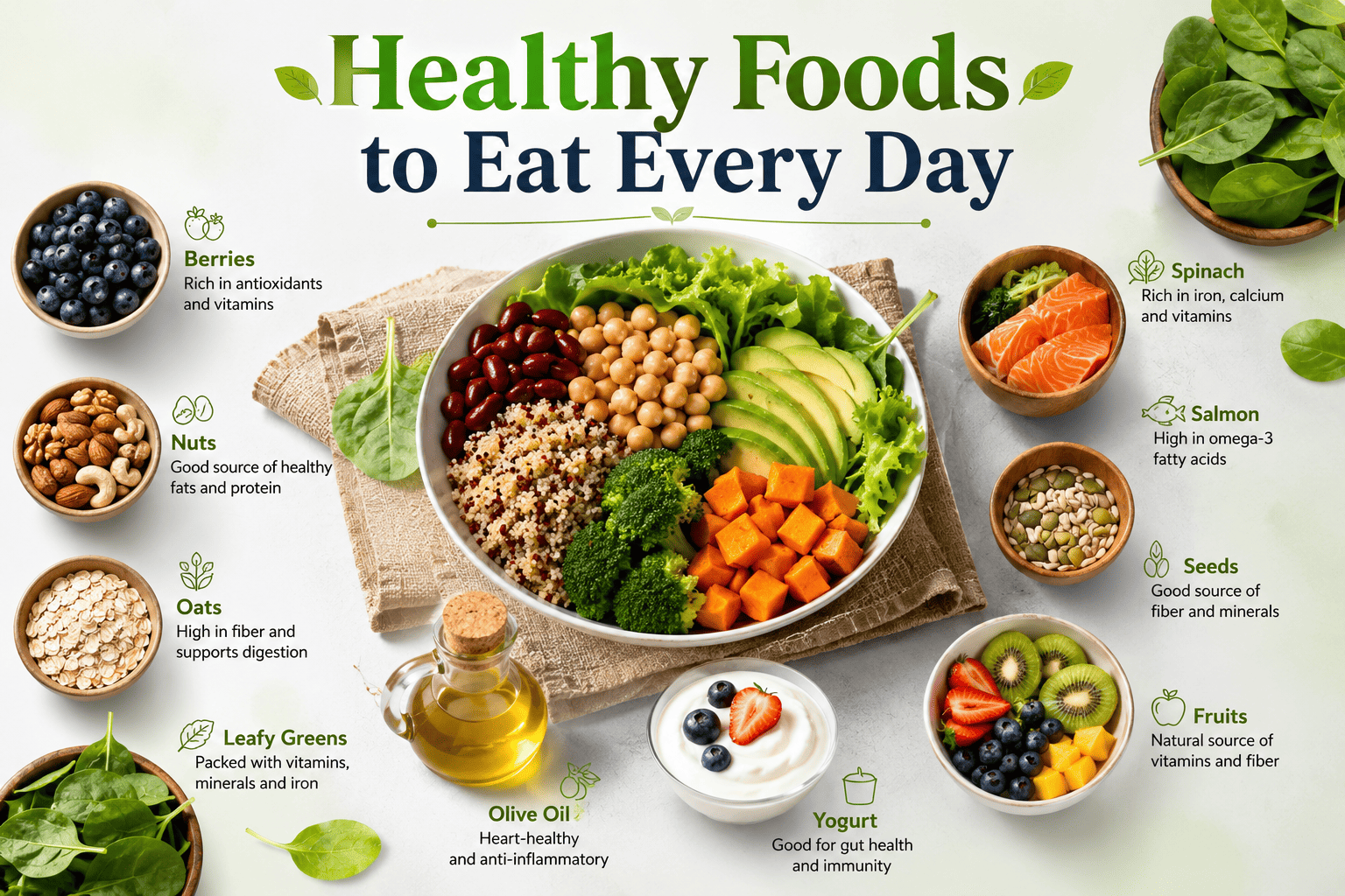 Healthy Foods to Eat Every Day