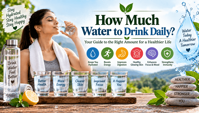 How Much Water to Drink Daily