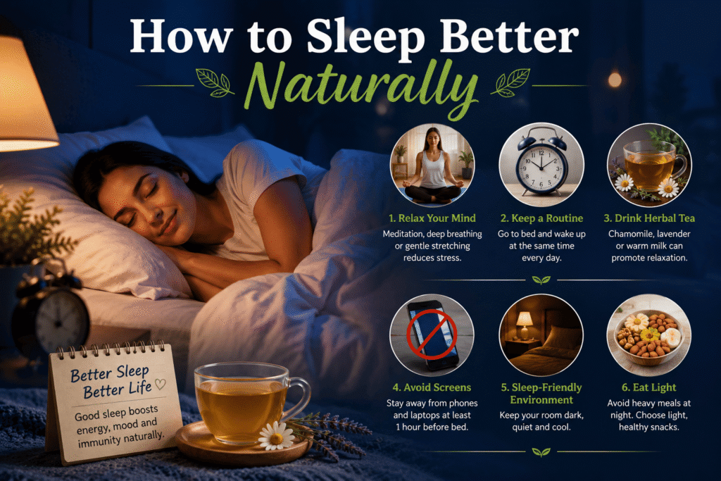 How to Sleep Better Naturally