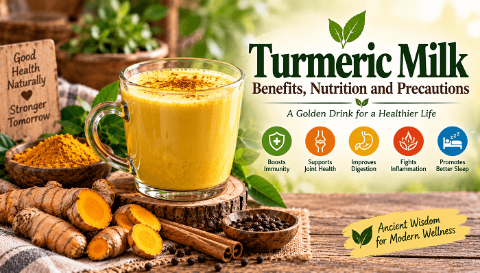 Turmeric Milk Benefits Nutrition and Precautions