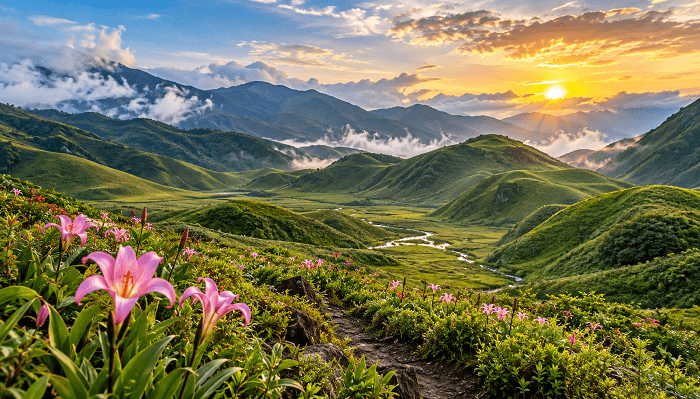 Dzukou Valley Nagaland