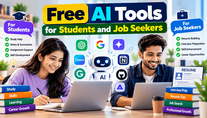 Free AI Tools for Students and Job Seekers