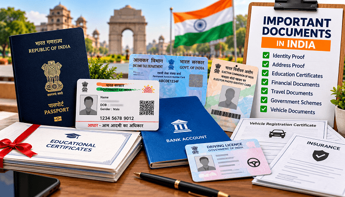 Important Documents in India