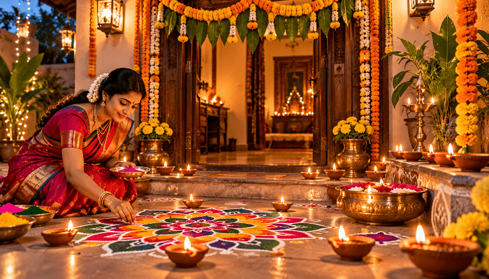 Meaning of Indian Festival Decorations
